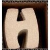 Lettre H en bois MDF à faire en mosaique