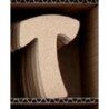 Lettre T en bois MDF à faire en mosaique