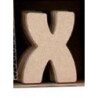 Lettre X en bois MDF à faire en mosaique