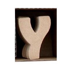 Lettre Y en bois MDF à faire en mosaique