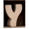 Lettre Y en bois MDF à faire en mosaique