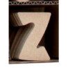 Lettre Z en bois MDF à faire en mosaique