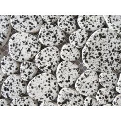 Blanc encre de chine mosaïque galets émaillés par 200g