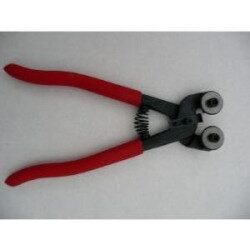 Pince mosaïque easy rouge coupe facile + 500 grammes émaux bord droit offert