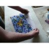Feuille plastique transparente pour mosaique 32*32 cm par 10