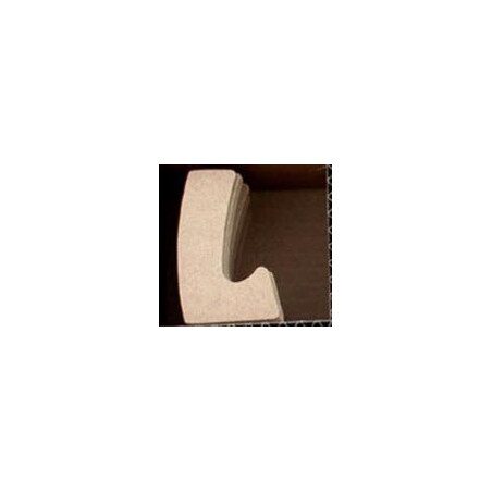 Lettre L en bois MDF à faire en mosaïque