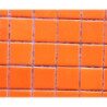 Orange vif mosaïque émaux par 100g