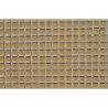 Jaune clair micro mosaïque brillant par plaque 30 cm