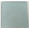 Bleu mosaïque dalle 10 cm 8 mm épaisseur en verre bleu pastel aspect mat vendu à l'unité