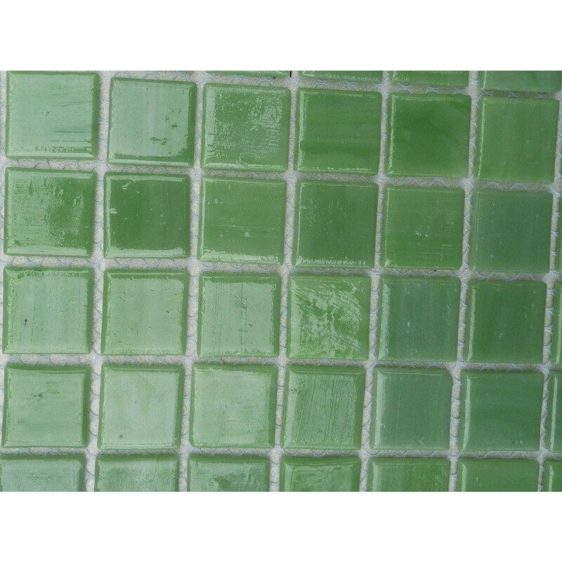 Vert clair mosaïque Tiffany par 16 carreaux
