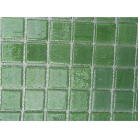 Vert clair mosaïque Tiffany par 16 carreaux
