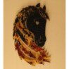 Cheval en mosaïque modèle image pour loisirs créatifs