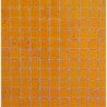 Jaune orange Mosaïque météore doré vetrocristal 2.5cm par 100g
