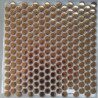 Jaune doré mosaïque pastille brillant par plaque de 310 par 324 mm