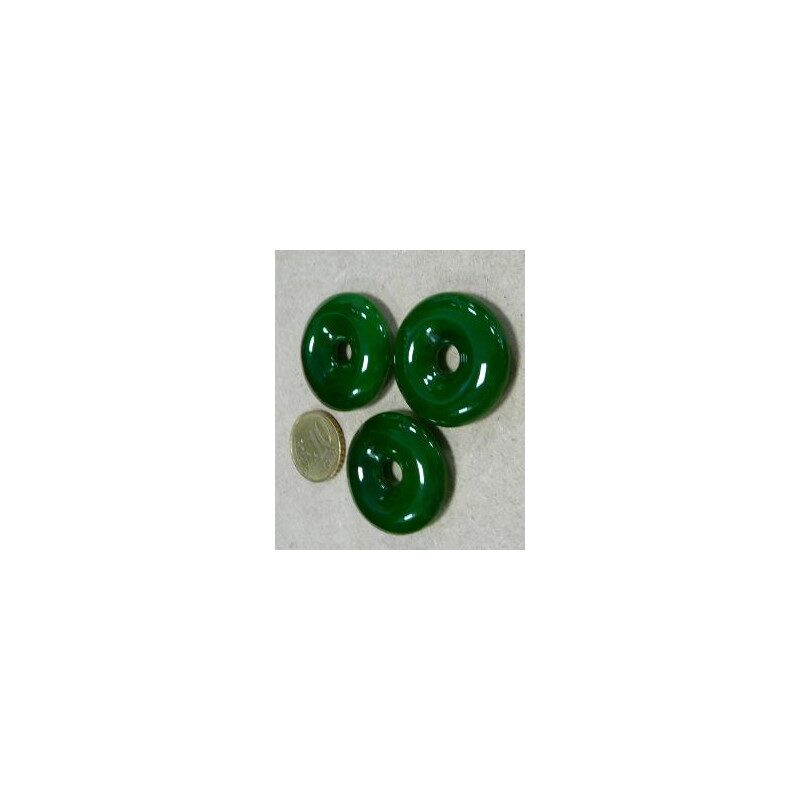 Vert foncé opaque pastille bijou mosaïque en verre artisanale