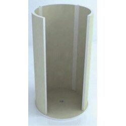 Cabine de douche pour l'extérieur et l'intérieur forme circulaire haut 2m intérieur 90cm à  couvrir de mosaïque