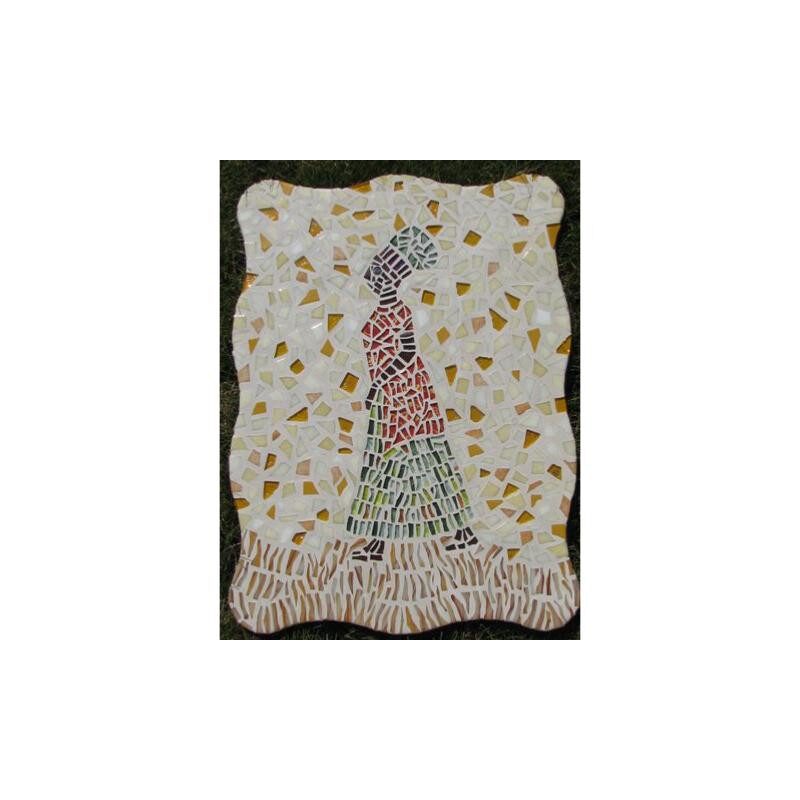 Afrique image en mosaïque sur le thème africain