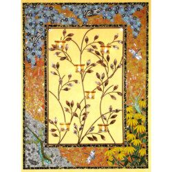 Lampe en mosaïque bougeoir mosaïqué modèle image en loisirs créatifs