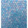Bleu cyan bille de verre nacré rond translucide par 100 g