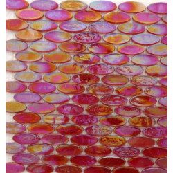 Rouge calisson en verre nacré par 100g