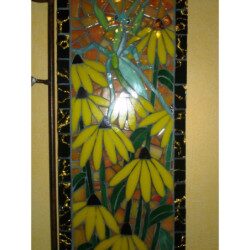 Lampe en mosaïque bougeoir mosaïqué modèle image en loisirs créatifs