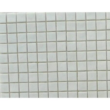 Mosaïque blanc émaux de venise vendu par 25 carreaux de 1.5 cm