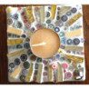 Lampe en mosaïque bougeoir mosaïqué modèle image en loisirs créatifs