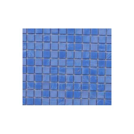 Bleu mosaïque bleu émaux Venise bleu lavande 1.5 cm par plaque 32.7 cm