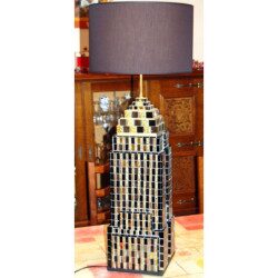 Lampe en mosaïque bougeoir mosaïqué modèle image en loisirs créatifs