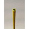 Millefiori jaune fleur bleu tige de verre pour mosaïque diamètre de 4-6 mm 30 cm