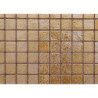 Jaune doré métalisé mosaïque émaux de Briare palladium vendu à la tesselle