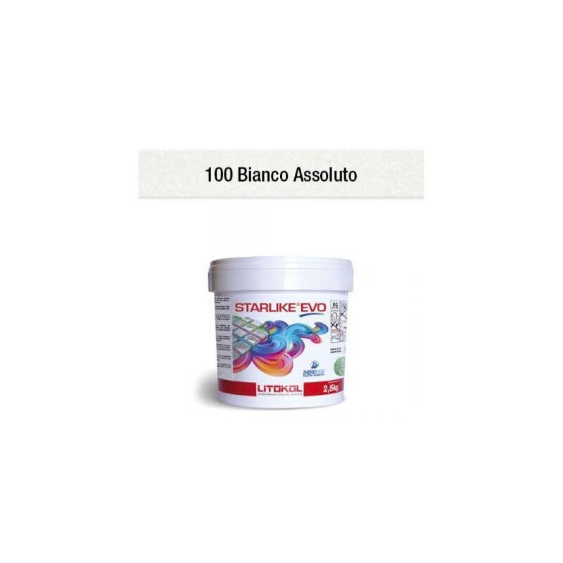 Blanc Absolut starlike EVO 100 époxy super blanc 100 par 2.5 kilos