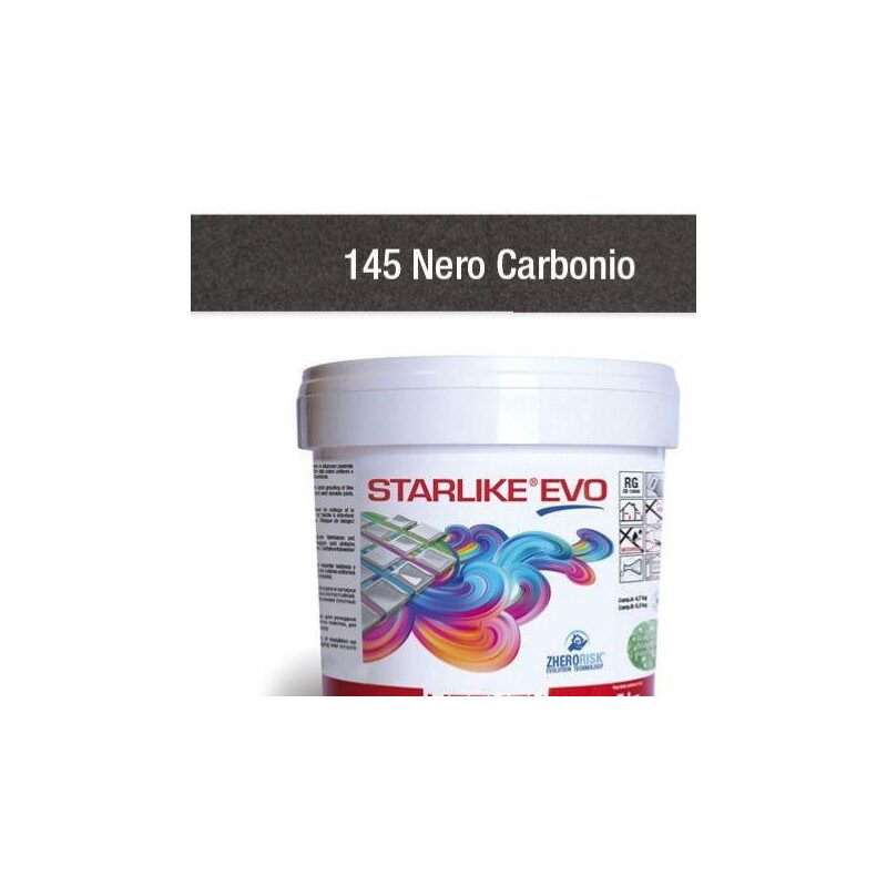 Noir starlike Evo époxy noir 145 Nero Carbonio par 2.5 kilos