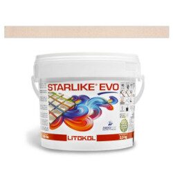 Beige starlike époxy EVO 205 blanc cassé pierre / travertin par 2.5 kilos