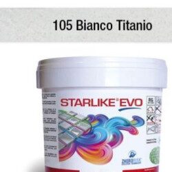 Gris starlike EVO 105 époxy gris clair titanio par 2.5 kilos