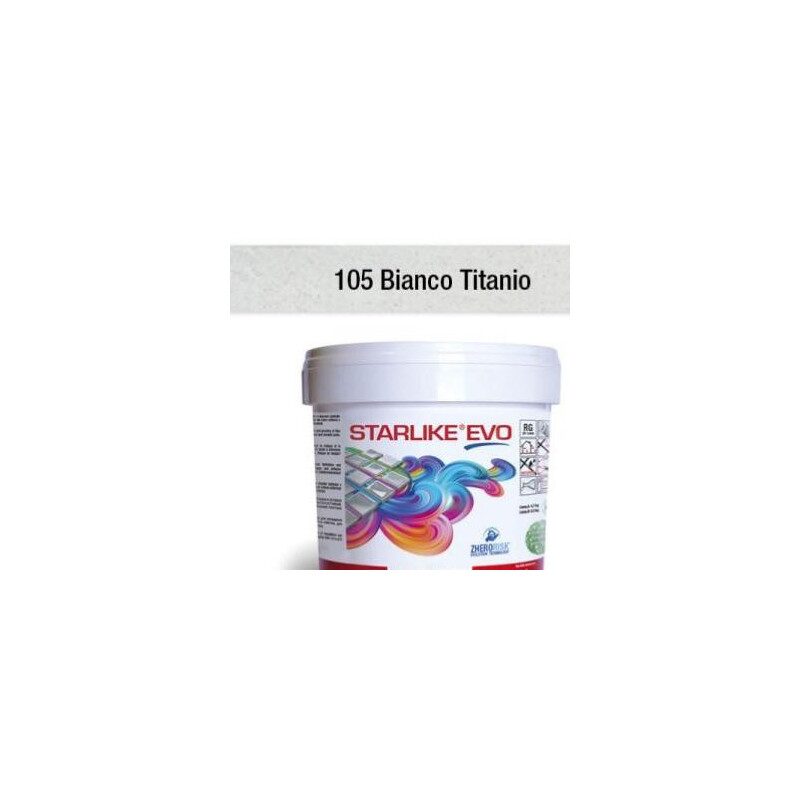 Gris starlike EVO 105 époxy gris clair titanio par 2.5 kilos