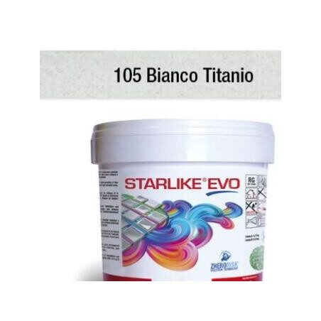 Gris starlike EVO 105 époxy gris clair titanio par 2.5 kilos