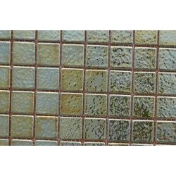 Vert métalissé mosaïque émaux de Briare bronze vendu à la tesselle
