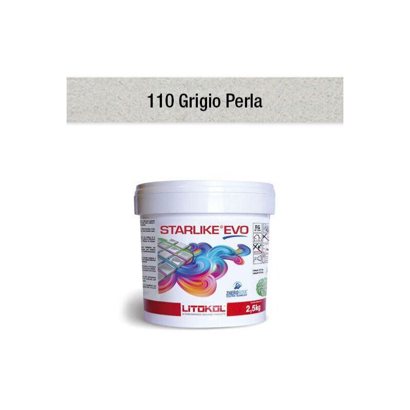 Gris starlike résine epoxy EVO 110 gris perle par 2.5 kilos