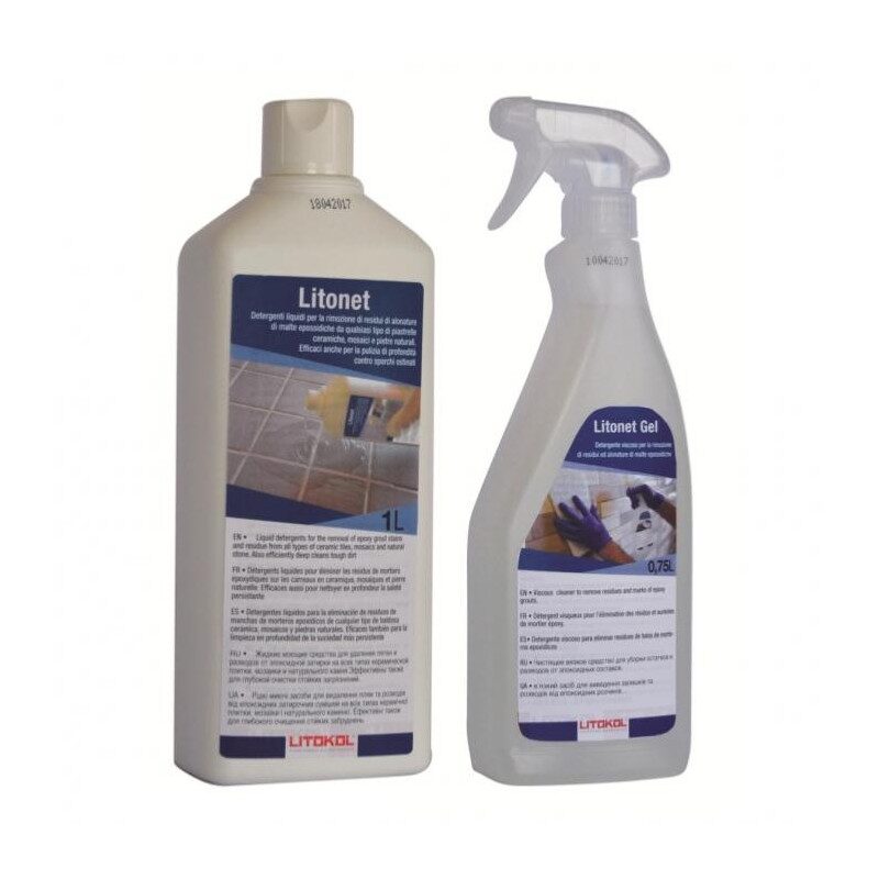 Litonet Evo par 1 litre nettoyant mortiers époxydiques
