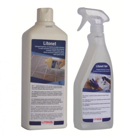 Litonet Evo par 1 litre nettoyant mortiers époxydiques