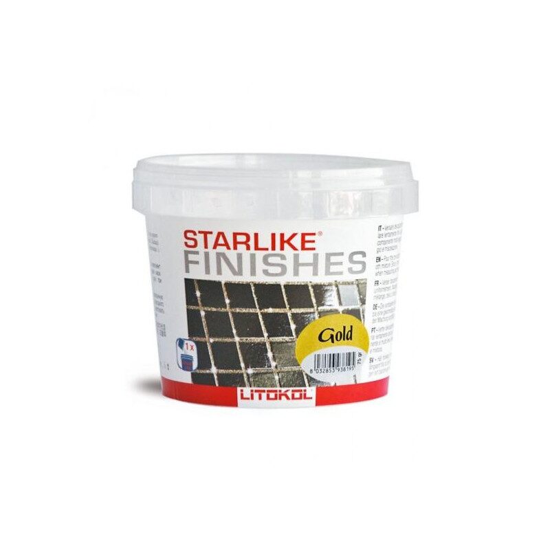 Additif starlike gold effet paillette doré pour 2.5 kg époxy