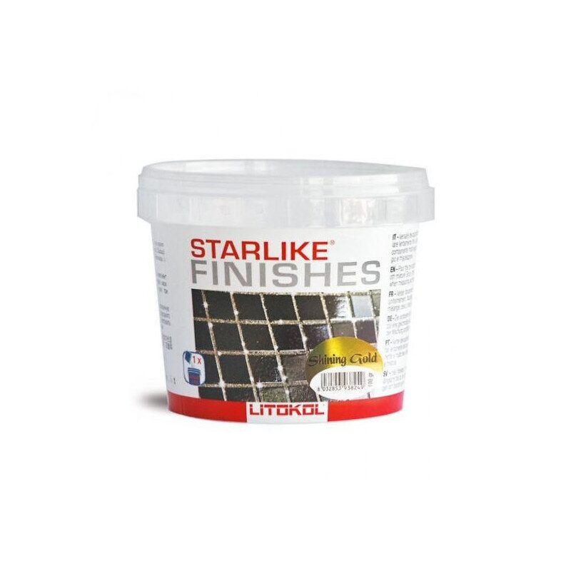 Additif starlike metallic shinning gold effet métalissé or pour 5 kg époxy