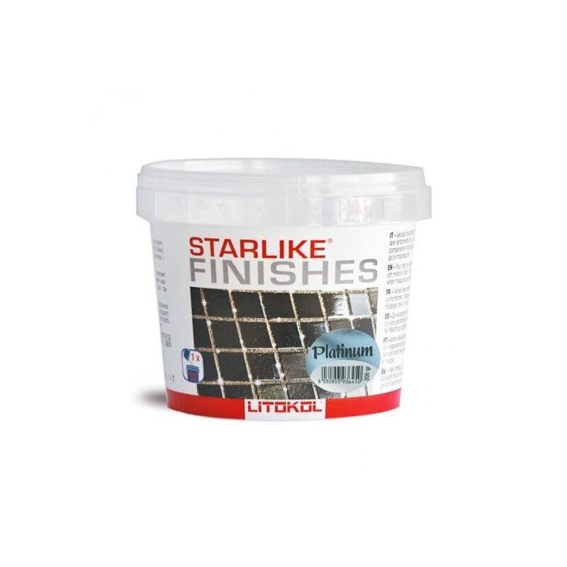 Additif starlike metallic platinum pour 2.5 kg époxy