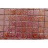 Rouge métallisé mosaïque émaux de Briare cuivre vendu à la tesselle