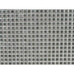 Gris anthracite micro mosaïque brillant par plaque 30 cm
