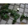 Vert bronze mosaïque métallisé micro vendu à l'unité