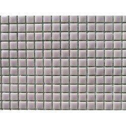 Rose mauve clair micro mosaïque brillant par plaque 30 cm