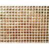 Jaune doré micro mosaïque brillant par 70 carrés de 10 mm soit  50g