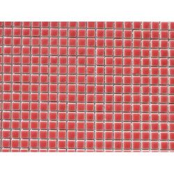 Rouge brique micro mosaïque brillant par 100g
